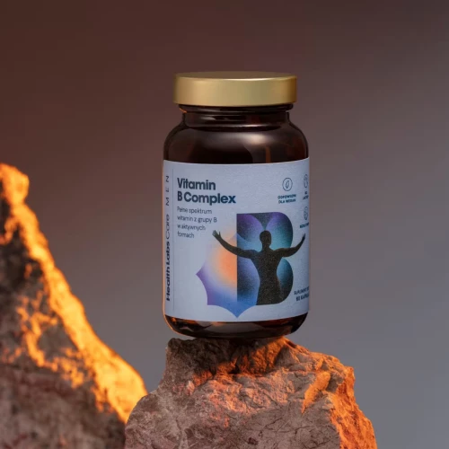 Health Labs Care - Vitamin B Complex MEN - 60 kapsułek Health Labs Care - Vitamin B Complex MEN - 60 kapsułek